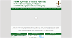 Desktop Screenshot of northtynesidecatholic.org.uk